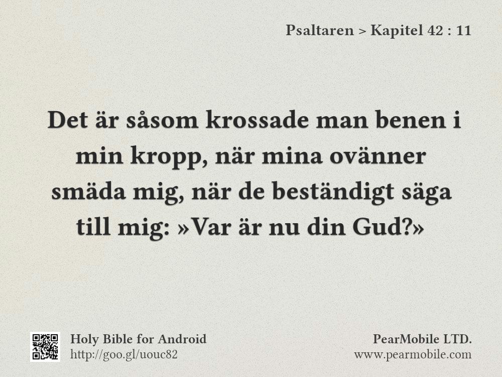 Psaltaren, Kapitel 42:11
